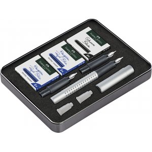 Set de calligraphie - Faber-Castell - Grip 2011 1.1/ 1.4/1.8 Set de calligraphie - Faber-Castell - Grip 2011 1.1/ 1.4/1.8