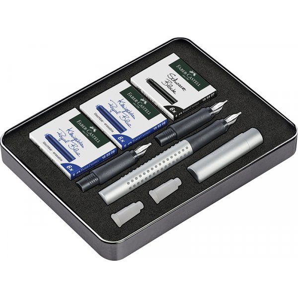 Set de calligraphie - Faber-Castell - Grip 2011 1.1/ 1.4/1.8