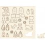 Figurines en bois  faire soi-mme - Nol