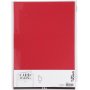 Carton - rouge - A4 - 10 pcs