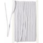 Bande lastique - blanc - 50 m