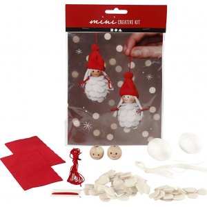 Mini kit de bricolage - Pères Noël Mini kit de bricolage - Pères Noël