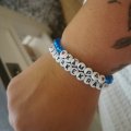 Image client Perles rocaille ø 5,5 mm - bleu clair 17 g doublé argent
