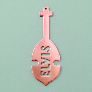 Pendentif 22 x 60 mm - guitare Elvis Pendentif 22 x 60 mm - guitare Elvis