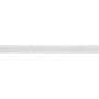 Ruban satin - blanc - B3 mm - 15 m