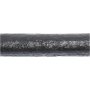 Cordon en cuir - noir - 4 mm - 5 m