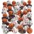 Perles de sport - couleurs mélangées - 45 g Perles de sport - couleurs mélangées - 45 g