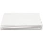Carton mousse - blanc - A4 - 10 feuilles