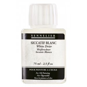 Médium à huile Sennelier - Séchoir Blanc Médium à huile Sennelier - Séchoir Blanc