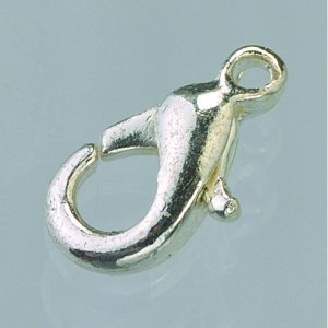 Mousqueton 9 mm - plaqué argent Mousqueton 9 mm - plaqué argent