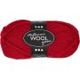 Fil de laine Melbourne - rouge - 50 g