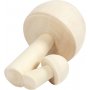 ponges en bois - L5,5 cm - H8,5 cm