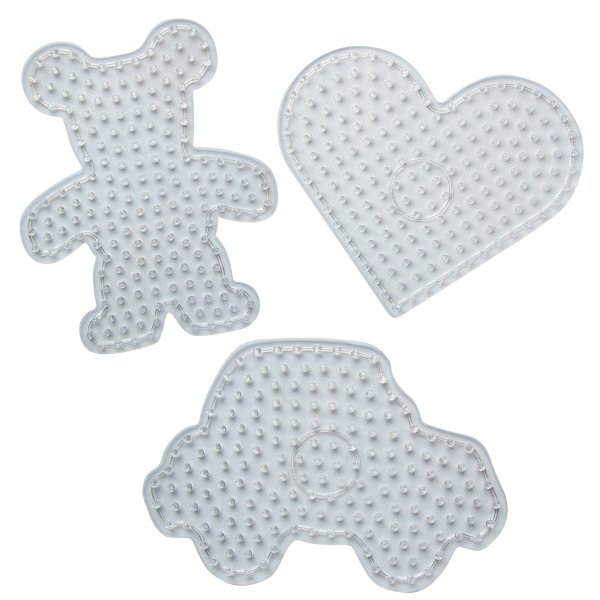 Assiettes perlées XL - 3 pcs Assiettes perlées XL - 3 pcs