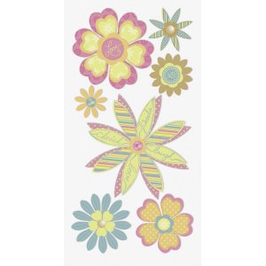 Stickermix - Fleurs - couleurs pastel Stickermix - Fleurs - couleurs pastel