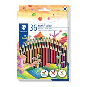 Crayons de couleur Noris - 36 crayons Crayons de couleur Noris - 36 crayons