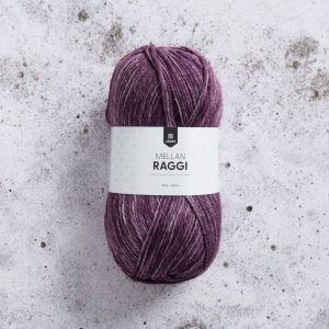 Raggi moyen 100g - Denim violet prune Raggi moyen 100g - Denim violet prune