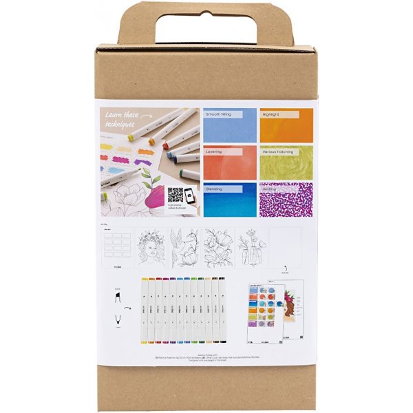 Commencez DIY Kit Coloriage - Stylo  dessin