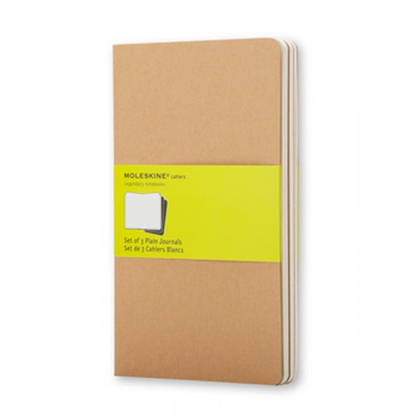 Cahier Journal Grand Format Couverture Souple Vierge