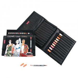 Copic Ciao Bag - 12 crayons - Couleurs de peau Copic Ciao Bag - 12 crayons - Couleurs de peau
