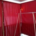 Image client Toile de store et tissu de d�coration Toldo Rouge - 160 cm