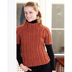 Patron tricot - Pull raglan manches courtes Patron tricot - Pull raglan manches courtes