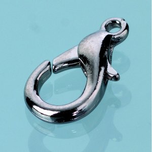 Mousqueton 19 mm - couleur argent Mousqueton 19 mm - couleur argent