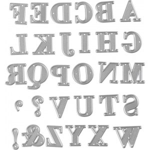 Gabarit de découpe - alphabet Gabarit de découpe - alphabet