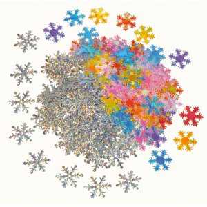 Mélange de flocons de neige - 500 pcs Mélange de flocons de neige - 500 pcs