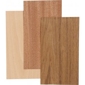 Placage bois - teintes mixtes - 12 x 22 cm - 3 feuilles Placage bois - teintes mixtes - 12 x 22 cm - 3 feuilles