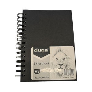 Bloc de croquis A5 - 100 g/m² - 80 feuilles Bloc de croquis A5 - 100 g/m² - 80 feuilles