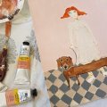 Image client Peinture acrylique Lukas Cryl Terzia 500 ml - Couleur Chair (4822)