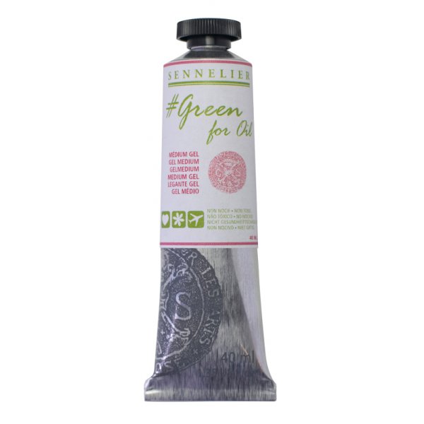 Mdium huile Sennelier Greenforoil - Mdium Gel