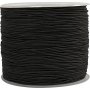 Cordon lastique 1 mm - noir - 250 m