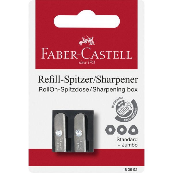 Taille-crayon - Faber-Castell - Taille-crayon de recharge pour RollOn
