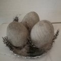 Image client Plumes de pintade 40 - 80 mm - naturelles 3 g ~ 36 pcs.