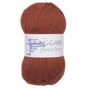 Fil Viking Alpaca Storm 50g - Marron (552) Fil Viking Alpaca Storm 50g - Marron (552)
