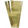 Bandes toiles - or - 4,5 cm - 100 bandes