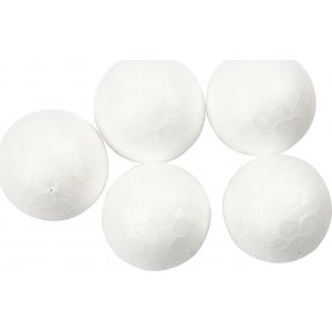 Boules en polystyrène - blanc - Ø2 cm - 200 pcs Boules en polystyrène - blanc - Ø2 cm - 200 pcs