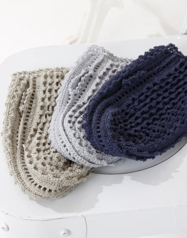 Patron tricot - Gant de toilette