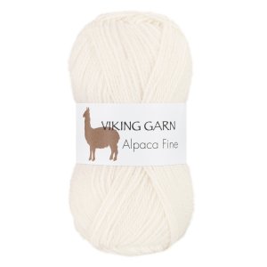 Fil Viking Alpaca Fine 50g - Blanc (600) COPIE Fil Viking Alpaca Fine 50g - Blanc (600) COPIE