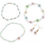 Mini DIY Kit Bijoux - Bracelet élastique - boucle d'oreille
