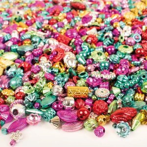 Perles métalliques assorties - 3000 pièces Perles métalliques assorties - 3000 pièces
