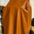 Image client Tissu d'ameublement Vinyle / Cuir artificiel Marron clair - 140 cm