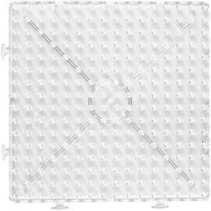 Carreaux Pearl - Transparent - Carré, assemblable - 15x15 cm - 1 pce Carreaux Pearl - Transparent - Carré, assemblable - 15x15 cm - 1 pce