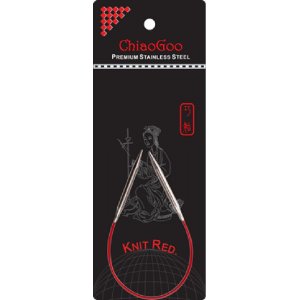 Aiguille circulaire SS Rouge 23 cm Aiguille circulaire SS Rouge 23 cm