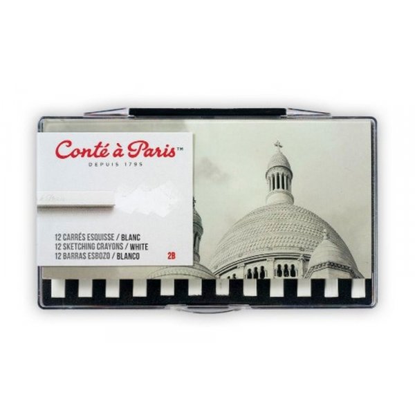 Crayon pastel Cont  Paris Carr - Esquisse