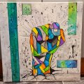 Image client Peinture acrylique Graduate 120 ml - Turquoise phtalo