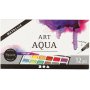 Peintures aquarelle Art Aqua - peintures mtalliques - 12 pcs