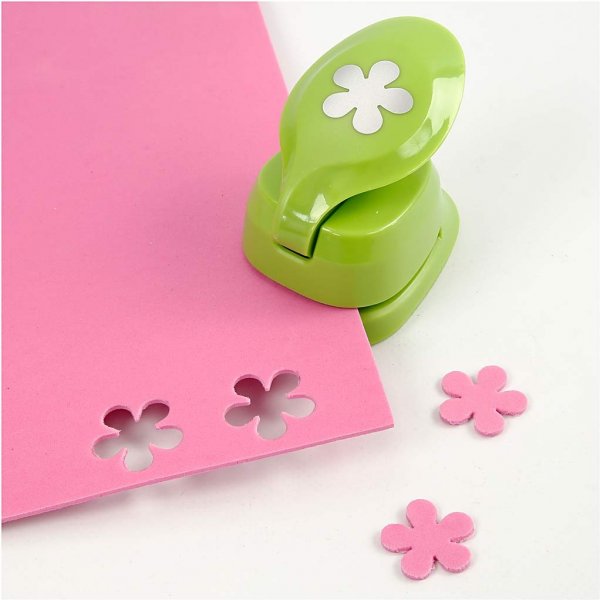 Perforatrices en papier - Fleur - papillon et coeur - 3 pcs Perforatrices en papier - Fleur - papillon et coeur - 3 pcs