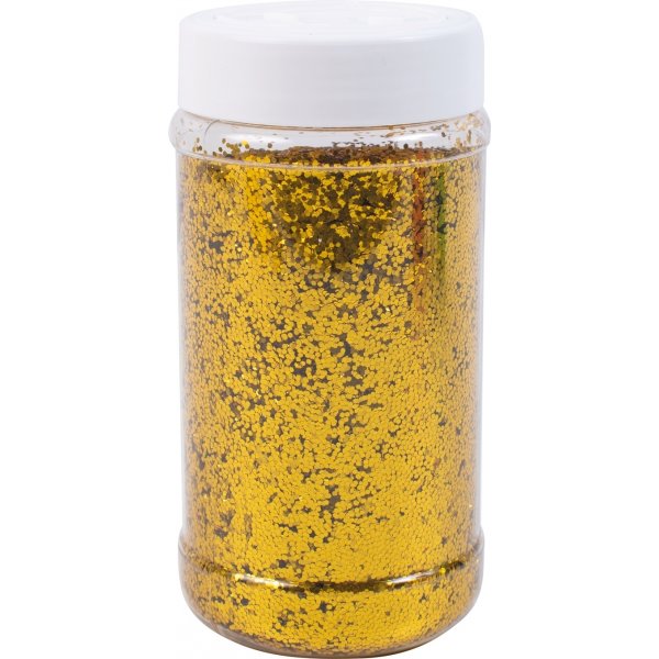 Paillettes saupoudres d'or grossier